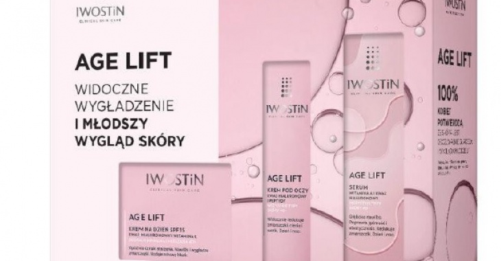 Zestawy świąteczne Iwostin Age Lift - kompleksowa pielęgnacja cery dojrzałej