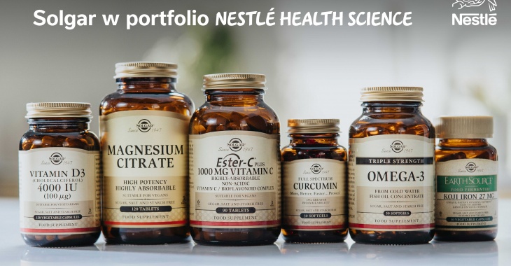 Solgar dołącza do portfolio Nestlé Health Science