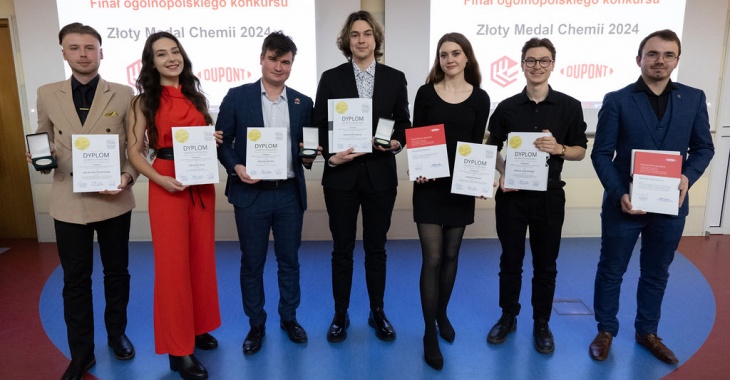 Znamy zwycięzców konkursu Złoty Medal Chemii 2024