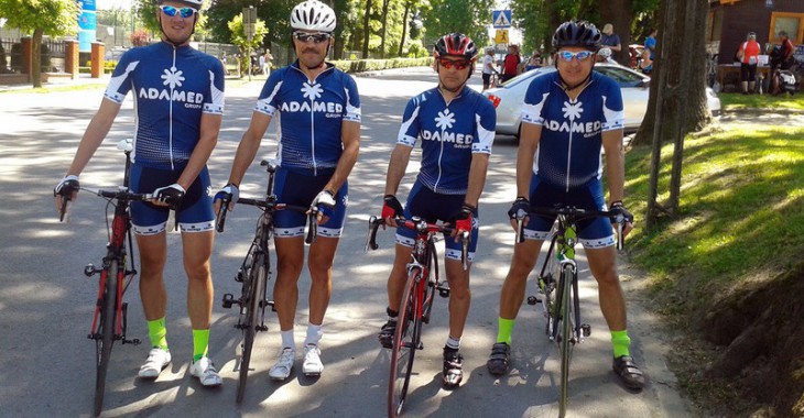 Sukces drużyny kolarskiej Grupy Adamed