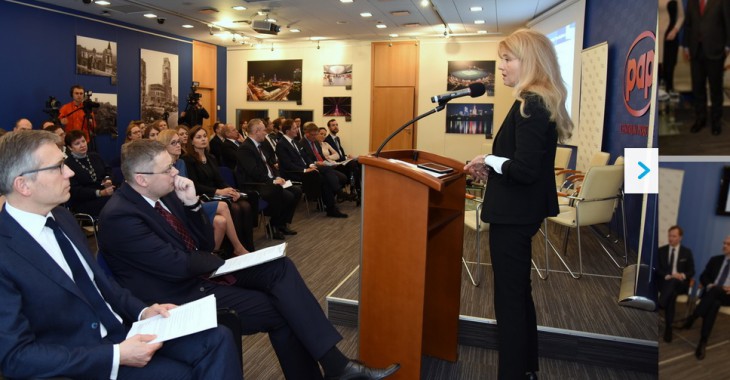 Małgorzata Adamkiewicz wzięła udział w prezentacji Raportu Polskiej Rady Biznesu