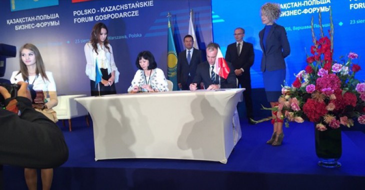 Podpisanie porozumienia (MoU) o dwustronnej współpracy między Urzędem Rejestracji a Urzędem NCED z Kazachstanu