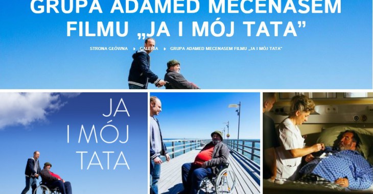 Grupa Adamed mecenasem filmu „Ja i mój tata”