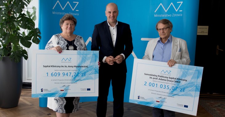 Dwa szpitale na Mazowszu z unijnym dofinansowaniem