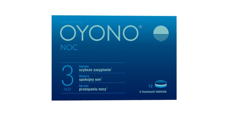 OYONO® NOC: trójfazowy preparat na zdrowy sen