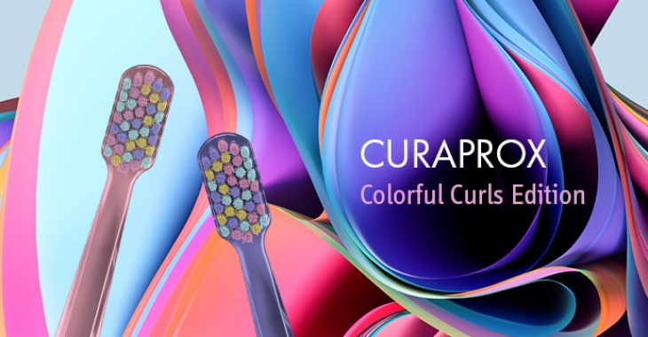 Pokoloruj swój dzień Curaprox CS 5460 Colorful Curls – NOWOŚĆ!