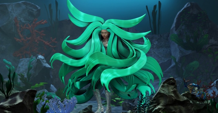 „Odyssea: stworzenia morskie”, czyli trzecia kolekcja wirtualnych fryzur od L’Oréal Professionnel Paris